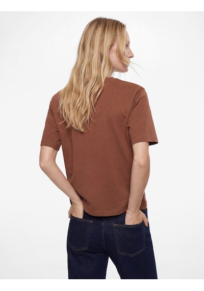 Koton Regular Fit Pamuklu Kısa Kollu Bisiklet Yaka Basic Tişört Kahverengi 6sak60009ek Kahve Koton Regular Fit Pamuklu Kısa Kollu Bisiklet Yaka Basic Tişört Kahverengi 6sak60009ek Kahve