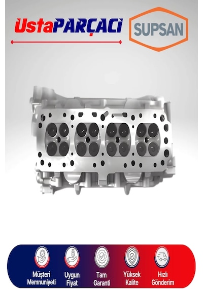 Ustaparçacı Chevrolet Aveo 1.6 16v 2005-2011 Silindir Kapağı 96446922-96814882-25200011