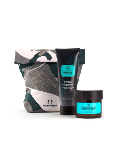 The Body Shop Himalayan Charcoal 2'li Arındırıcı Hediye Seti
