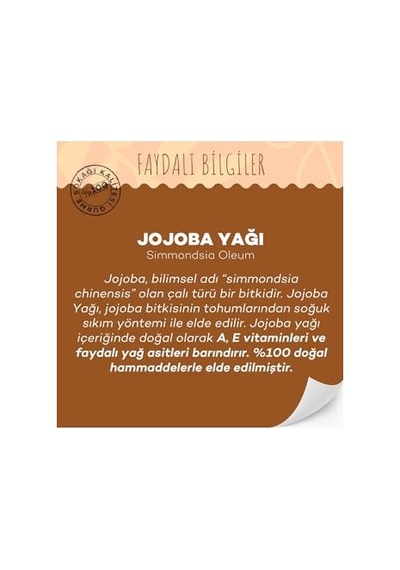 Sokağı Jojoba Yağı 20 Ml 0.3 ML