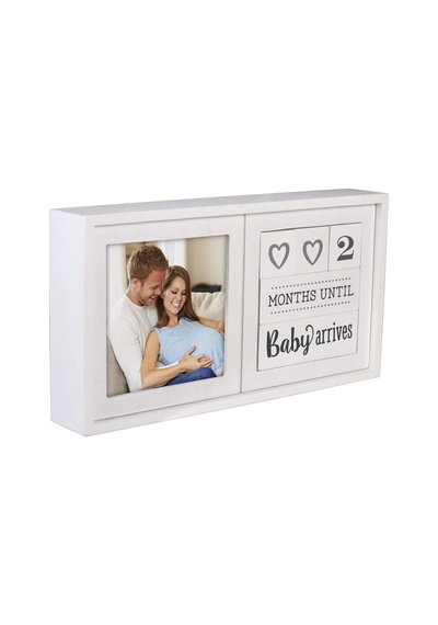 Lexroo International Designs 3448-44 Bebek Geri Sayım Blokları, 24,8 Cm X 12,7 Cm X 3,8 Cm, Beyaz