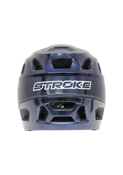 İmpact Stroke Mavi Mor Sedefli 55-58cm M Fullface Bisiklet Kaskı