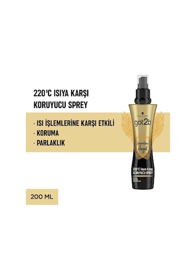 Schwarzkopf Got2B Guardian Angel Isiya Karşi Koruyucu Sprey 200ML
