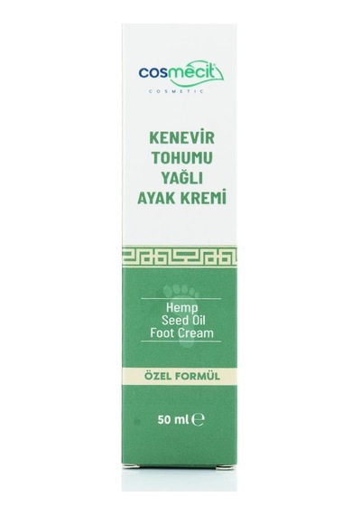 Cosmecit Kenevir Tohumu Yağlı Ayak Kremi 50 Ml