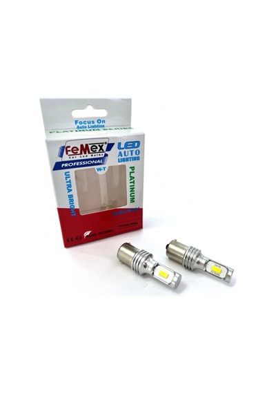 Femex P21w-1156 15w Tek Duy Csp Led Ampul Beyaz Ultra Parlak Platinum
