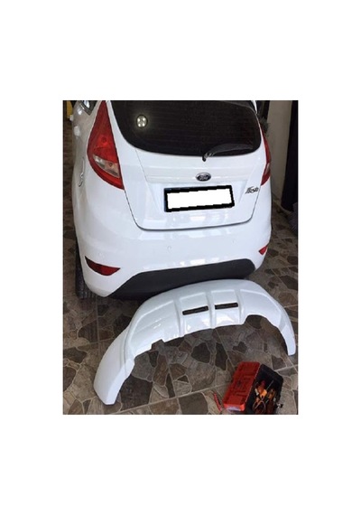 Ford Fiesta Castım Difüzör - 2009 - 2015 - Boyasız Astarlı - 721413356