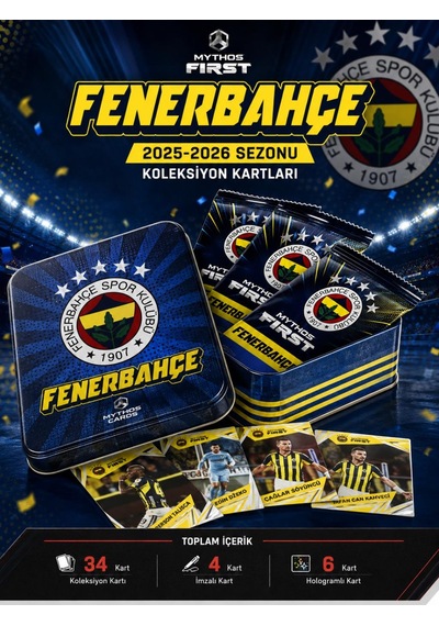 Fenerbahçe First 2025-26 Sezonu Koleksiyon Kartla