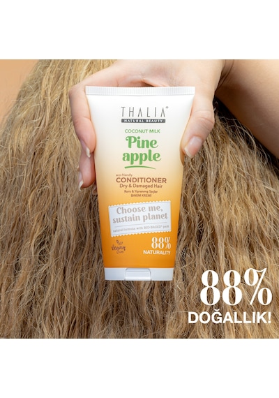 Thalia Ananas & Coconut Özlü Kuru & Yıpranmış Saçlara Özel Saç Kremi 150 ML