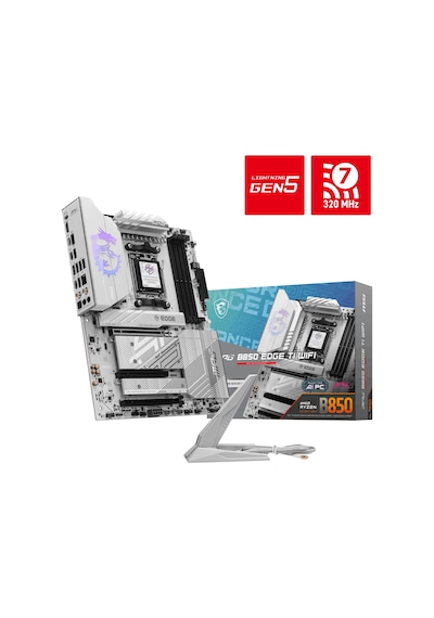 Msı Mpg B850 Edge Tı Wıfı Am5 Ddr5 8400mhz Oc Atx Gaming Aaaa11msı0021