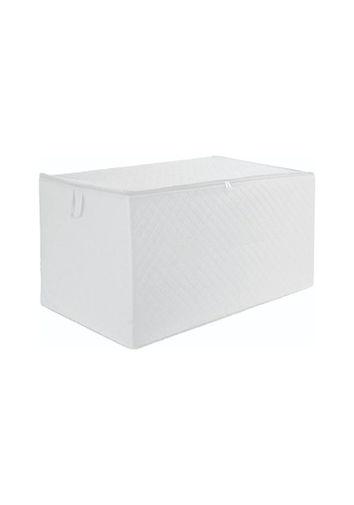 Bebesi 3 Adet Extra Telalı Kaliteli Yorgan Hurcu & 100x50x50 Cm Ölçüde Beyaz Beyaz