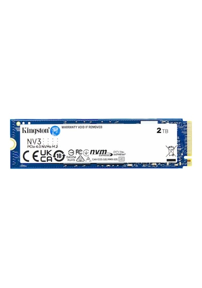 2 Tb Kıngston Nv3 M.2 Nvme Pcıe Gen4 6000/5000mbs Snv3s/2000g