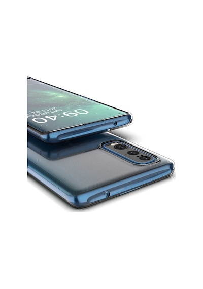 Oppo Reno 3 Pro 5G Kılıf Şeffaf Silikon Hibrit Case Renksiz