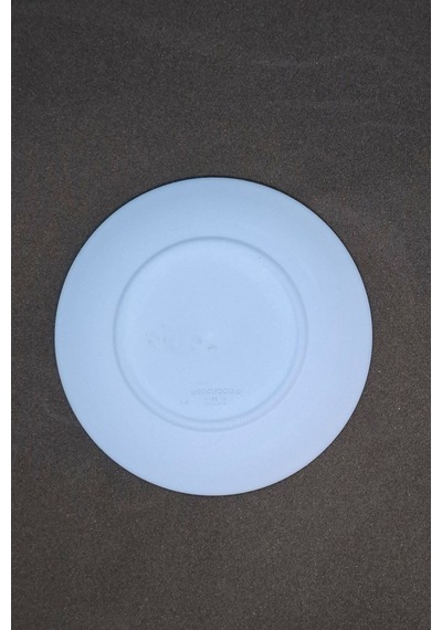 İngiliz Antika Porselen Sunum Tabağı 11 Cm Mavi