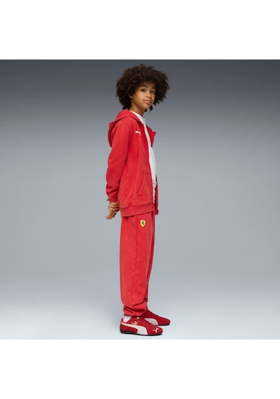 Puma Scuderıa Ferrarı Sportswear Genç Eşofman Altı 632799 02 Kırmızı