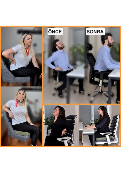 Beddo Bambu Serisi Ortopedik Minder Oturma Minderi
