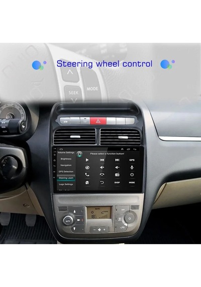 Fiat Linea Android Multimedya 4gb/64gb Carplayli 9 İnc Hd Ips Ekran +kamera  9"