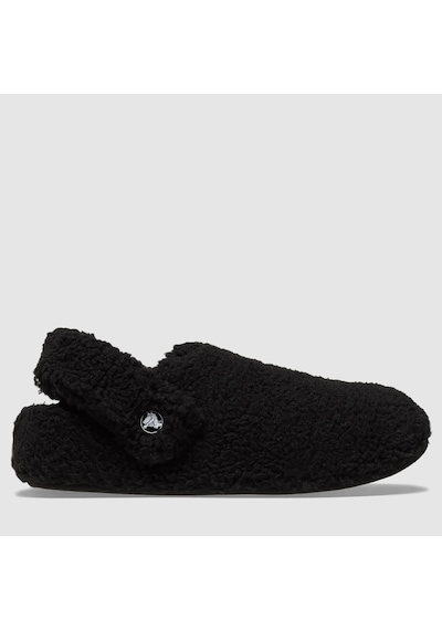 Crocs Classic Cozzzy Slipper Unısex Ev Terlik Black Black Siyah