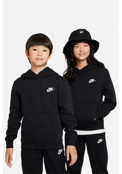 Nike Club Fleece Çocuk Kapüşonlu Sweatshirt Siyah Fd3000-010