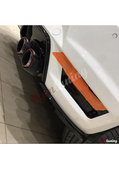 Seat Leon Aero Tampon Flap Seti Sağ + Sol Parlak Siyah