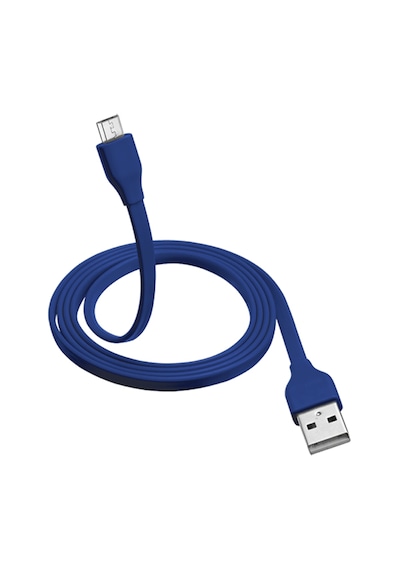 Trust 20136 Urban Flat Micro Usb 1 M Kablo Mavi