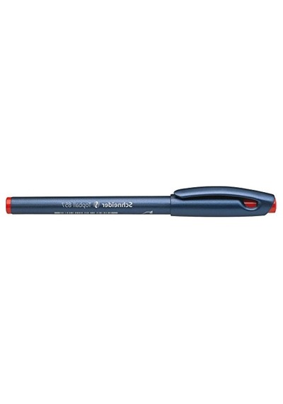 0.6 Mm Kalınlığında Kırmızı Tükenmez Kalem, Metal Uçlu