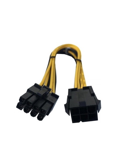 30 6 pin to 8 pin pci express uzatma kablo 6 pin to 8 pin pci exp uzatma kablo