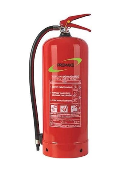 Kuru Kimyevi Tozlu Yangın Tüpü 6 KG