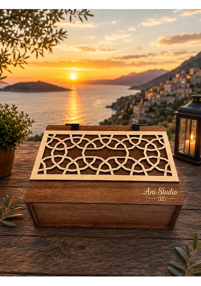 Kişiye Özel Ahşap Kutulu 2 Li Rakı Bardağı Ve Çakmak Hediye Seti Premium Kalite