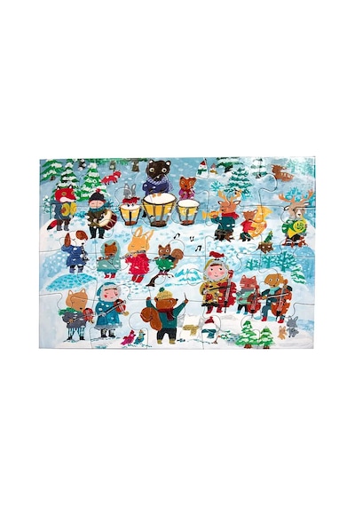 Eeboo 20 Parça Yapboz - Yumis Winter Carols