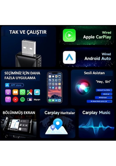 Konyax Android Car Play Adaptör