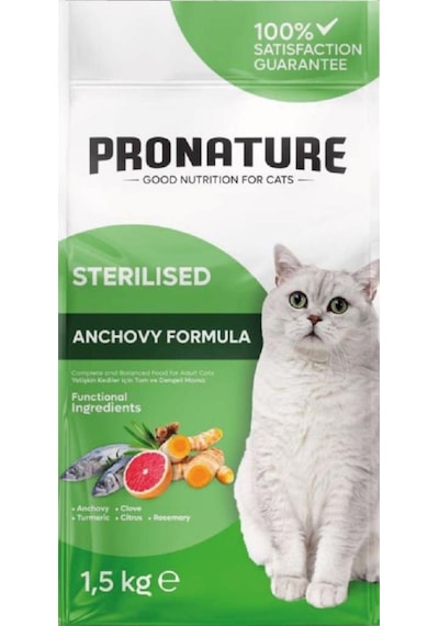 Pronature Daily Protect Hamsili Yetişkin Kedi Maması 1500 G