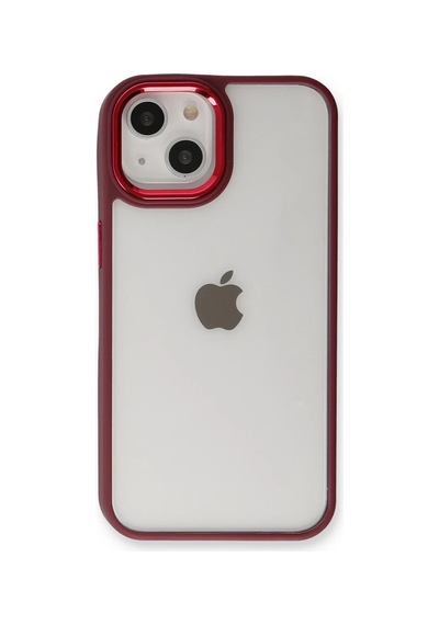 Apple Uyumlu iPhone 14 Plus Uyumlu Kılıf Dora Kapak - Kırmızı