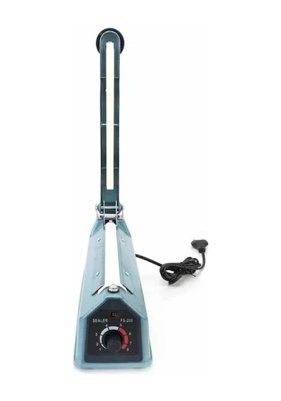 Cn Fs-300 Metal Gövdeli Kullanımı Kolay Poşet Ağzı Kapama Yapıştırma Makinası 30cm Impulse