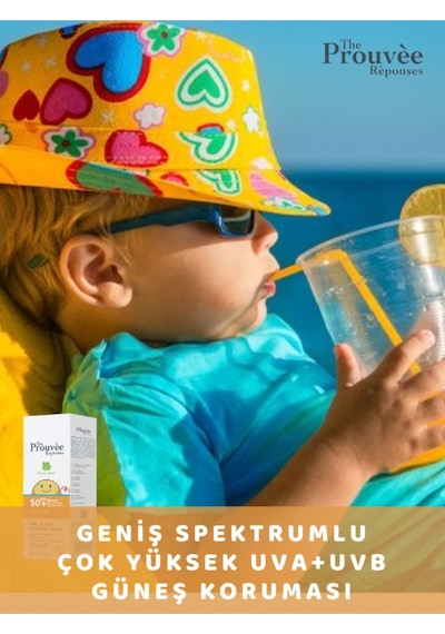 The Prouvee Reponses 50 Spf Bebek Çocuk Güneş Kremi 100ml