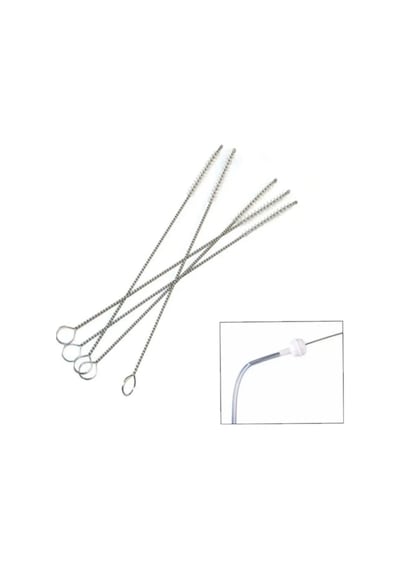 Pratik Cam Ve Metal Krom Pipet Temizleme Fırçası Pipet Temizlik Fırçası - 1 Adet
