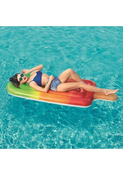 Bestway 43161 Dondurma Deniz Yatağı Büyük Boy 180cm Çok Renkli