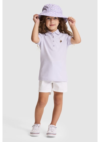 U.S. Polo Assn. U.s. Polo Assn. Kız Çocuk Lila Tişört Basic 50325592-vr034