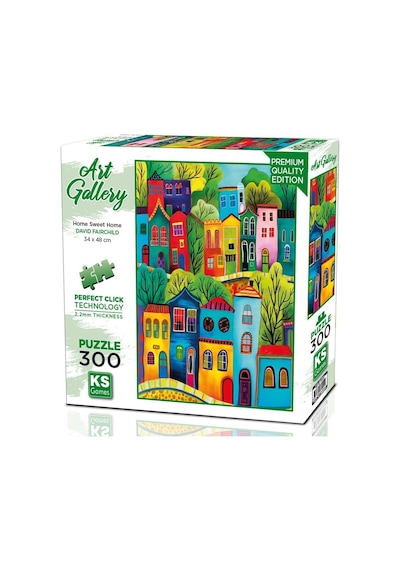Ks Games 300 Parçalık Evim, Güzel Evim Puzzle - David Fairchild - 19261
