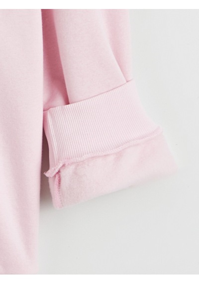 Lcw Comfort Pembe Minnie Mouse Baskılı Kadın Kalın Sweatshirt