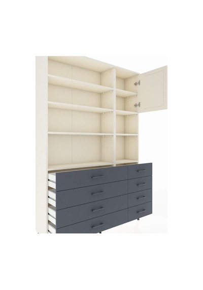 Arges Dolap 8 Raflı 8 Çekmeceli Tek Kapaklı 132x30x195 Aytaşı-aytaşı/antrasit Aytası/antrasıt Arges Dolap 8 Raflı 8 Çekmeceli Tek Kapaklı 132x30x195 Aytaşı-aytaşı/antrasit Aytası/antrasıt
