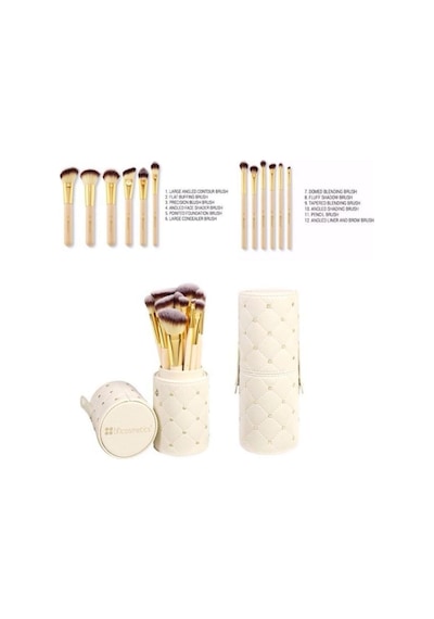 Bh Cosmetics Bh Signature Gold Brush Set 12 Adet