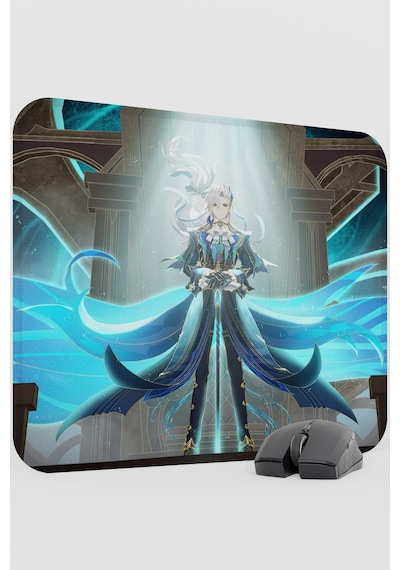 Neuvillette Genshin Impact Anime Gacha V4 - 48x40 Xl Gaming Mouse Pad Fare Altlığı
