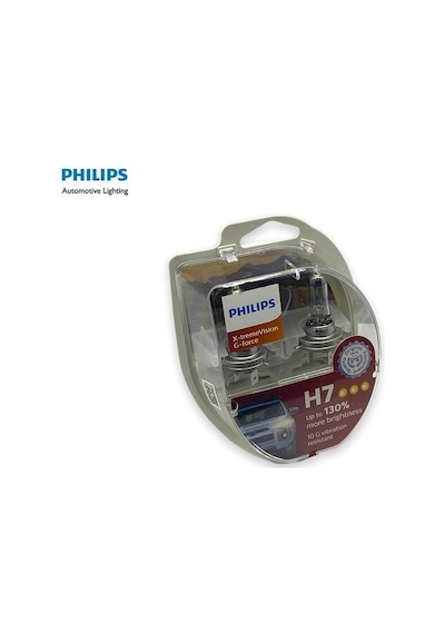 Phılıps 12v H7 Ampul 55w X-treme G-vısıon +%130 Fazla Işık 2 Ad