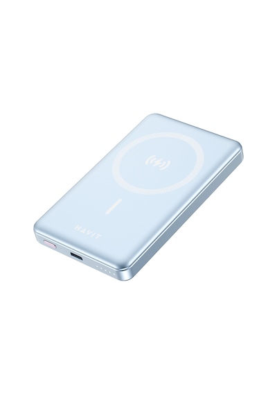 Havit PB5203 10.000 mAh 20 W Manyetik Powerbank Mavi