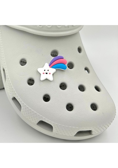Crocs Terlik Süsü Ve Aksesuarı , Çanta Süsü Jibbitz 3d Kuyruklı Yıldız 03 Logo Aksesuar Mor-pembe-bebe Mavi Crocs Terlik Süsü Ve Aksesuarı , Çanta Süsü Jibbitz 3d Kuyruklı Yıldız 03 Logo Aksesuar Mor-pembe-bebe Mavi