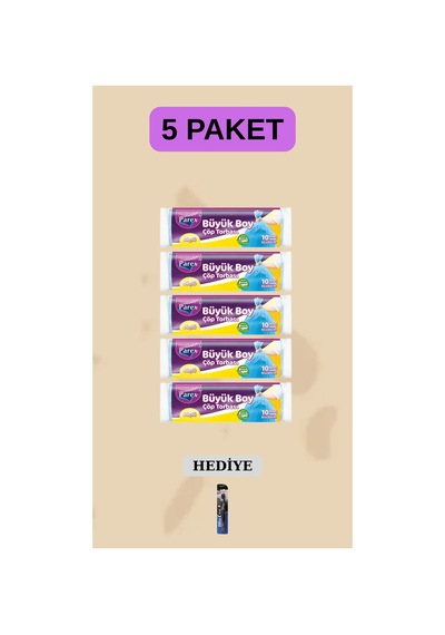 Çöp Torbası Büyük Boy 65x80 Prx013