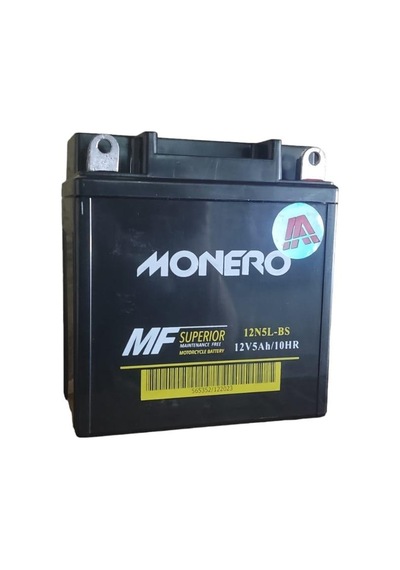 Monero 5 Yüksek 12n5l - Bs - Cub - Ybr 5'li Set Akü Ebatları: 119x60x129mm
