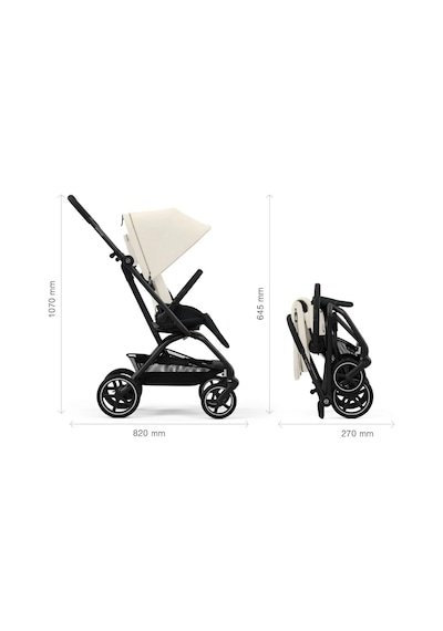 Cybex Eezy S Twist+ 2 Blk Bebek Arabası 524000135