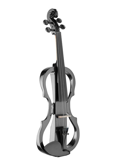 Stagg Evn X-4/4 Mbk Tam Boy Elektro Keman