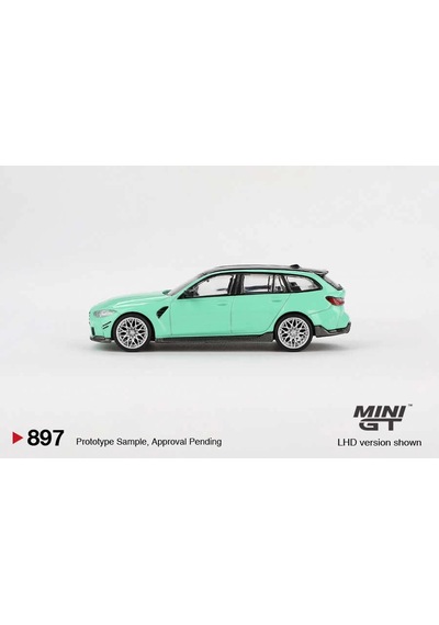 Mini Gt 1/64 Bmw M3 M Performance Touring Mint Green Mgt00897 Çok Renkli